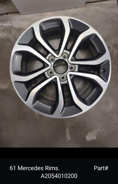 49573 - MERCEDES AND BMW RIMS USA
