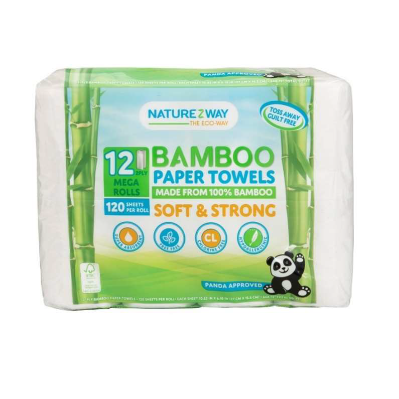 49921 - Bamboo Disposable Paper Towels USA