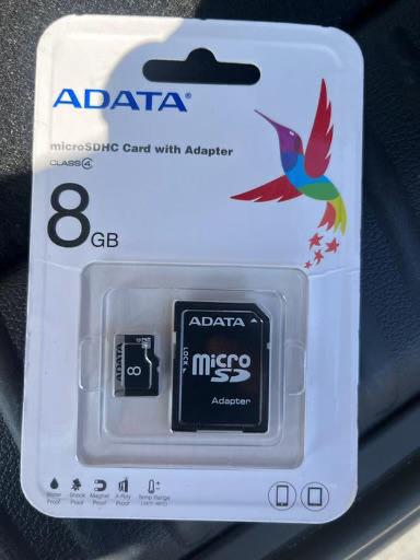52686 - Adata SD Card 8GB USA