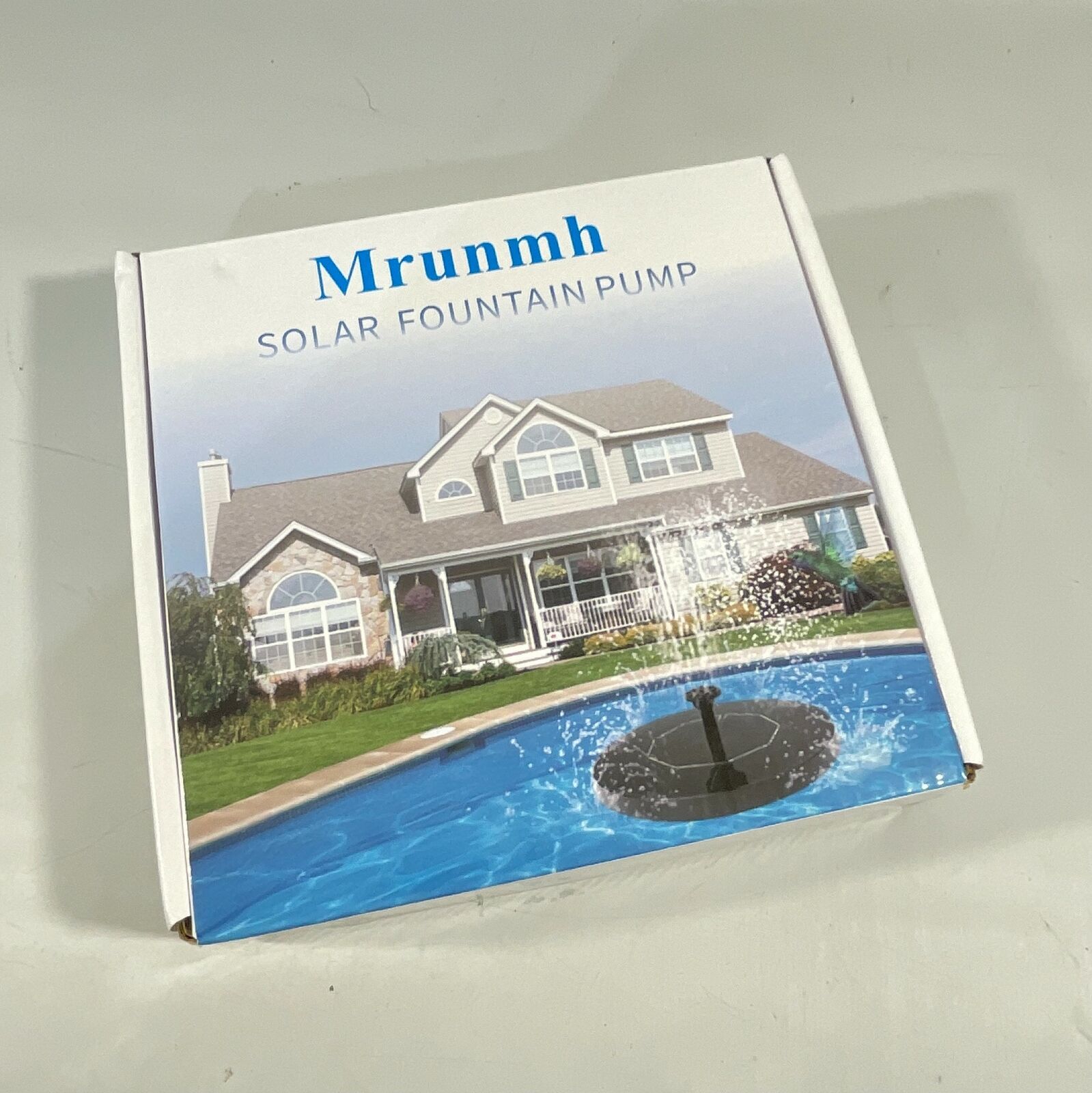 53086 - Mrunmh Solar Fountain Pump Bird Bath Floating USA