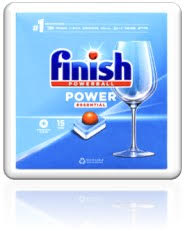 53407 - Finish POwerball Essential dishwashing tablets Europe