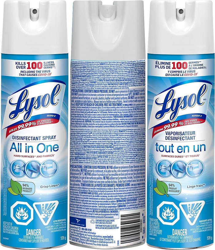 53458 - Lysol Spray USA