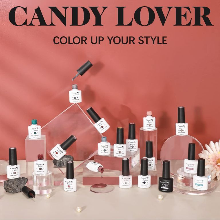 53503 - Candy Lover Gel Nail Polish Set 19 pcs. USA